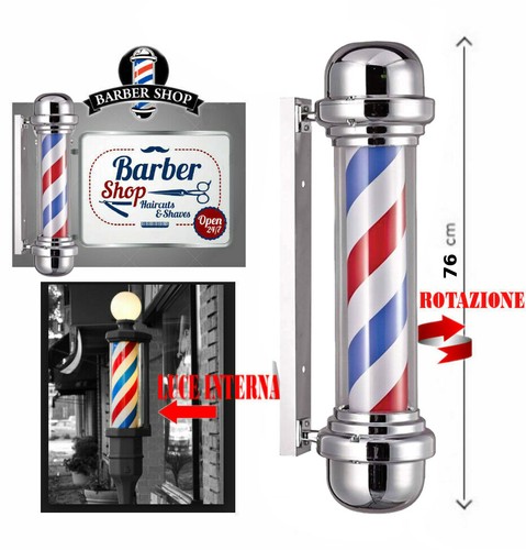 Barber pole avec bille - pole,